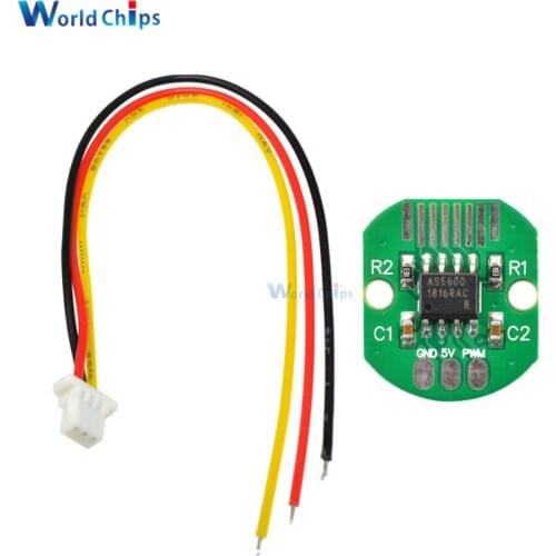4pcs AS5600 Absolute Value Rotary Encoder PWM/I2C Port 12 Bit For Brushless Gimbal PTZ/Gimbal/Pan Tilt Motor Incremental Encoder