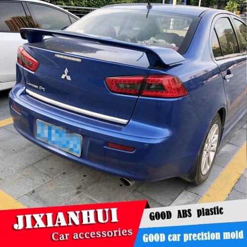 For Lancer Spoiler 2013-2018 Mitsubishi Lancer YCDK Spoiler ABS plastic Material Car Rear Wing Color Rear Spoiler