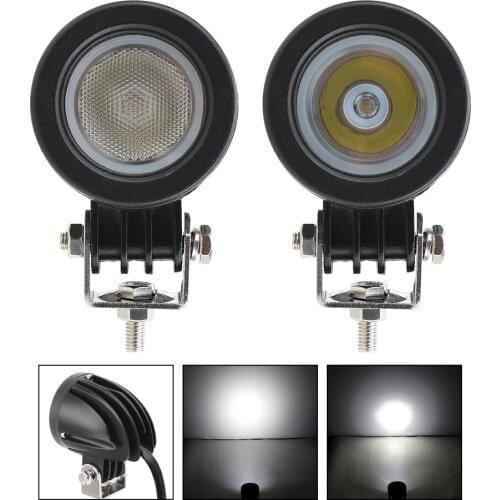 2 Inch 10W LED Work Light Motorcycle Headlight Motorcycle Spotlight Flood Light ATV 4WD AWD 4X4 Off Road Driving Lamp