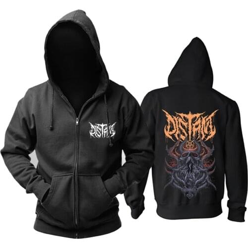6 Designs Distant Rock Band Pollover Sweatshirt Rocker Soft Warm Black Heavy Metal Hoodies Sudadera Punk Fleece