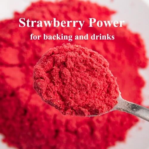 2020 High Quality Strawberry Powder 250g 500g 1000g For cake And Drinks Berry Powder