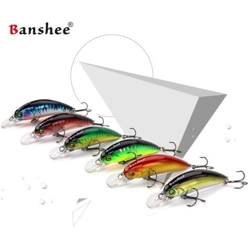 6pcs/lot crankbait GO-CM003 Floating wobbler Cranks bass fishing lures freshwater isca artificial hard Bait leurre peche pesca