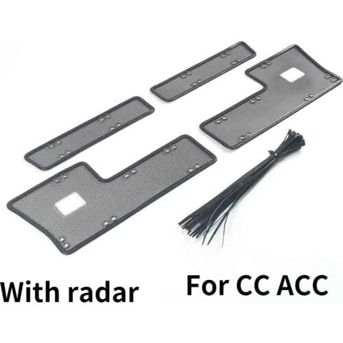 For VW Arteon CC 2021 Car Accessories Front Grille Insert Net Anti-insect Dust Garbage Proof Inner Cover Mesh Decoration