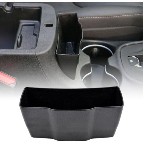 Car Armrest Front Storage Box Water Cup Hoder Side Center Console Holder Container box For 2014 2015 16 Jeep Cherokee LH