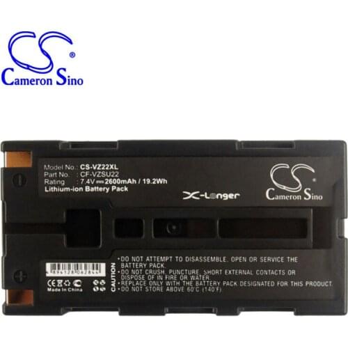 CameronSino for AVIO R300SR R300ZD for NEC Shot F30 Thermo Gear G30 for NIPPON AVIONICS Thermo Gear 2UR18650F BP-900UL battery