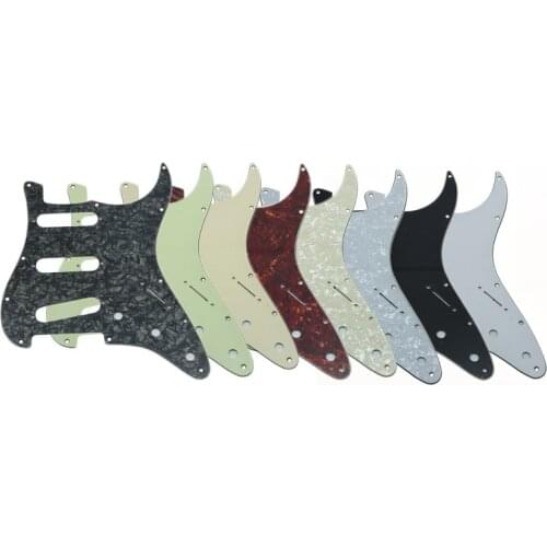 Dopro Various Colors ST/Strat Guitar Pickguard Scratch Plate Bridge Reversed Fits Jimi/Hendrix Stratocaster