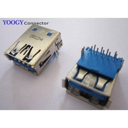 USB3.0 socket fit for Dell Desktop 24-3455 W12C and Lenovo C460 C460 AIO series laptop motherboard female usb 3.0 connector slot