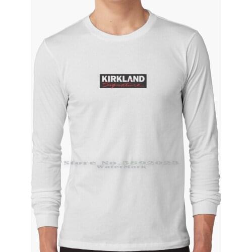 Kirk Boiz Longsleeve Long Sleeve T Shirt 100% Pure Cotton Big Size Kirkland