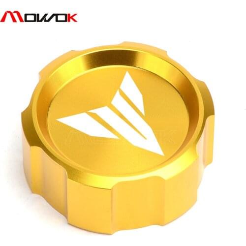 New For Yamaha MT-07 MT-09 MT07 MT09 FZ07 FZ09 2014 2015 2016 2017 CNC Rear Brake Fluid Reservoir Cover Cap MT10 MT03