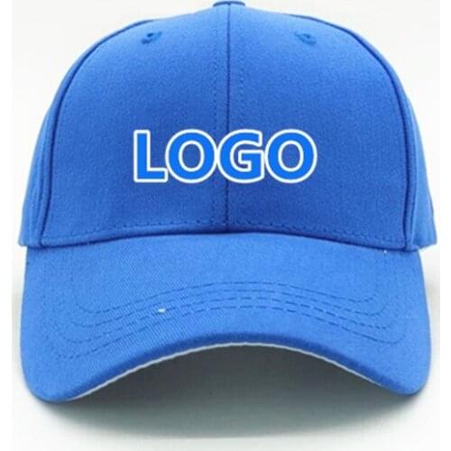 Summer kids casual Custom baseball caps Child boy girl casual cotton sport hat with logo Embroidery Print