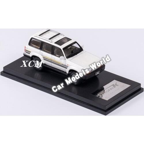 Car Model KengFai Land Cru iser LC80 (White) 1:64 + SMALL GIFT