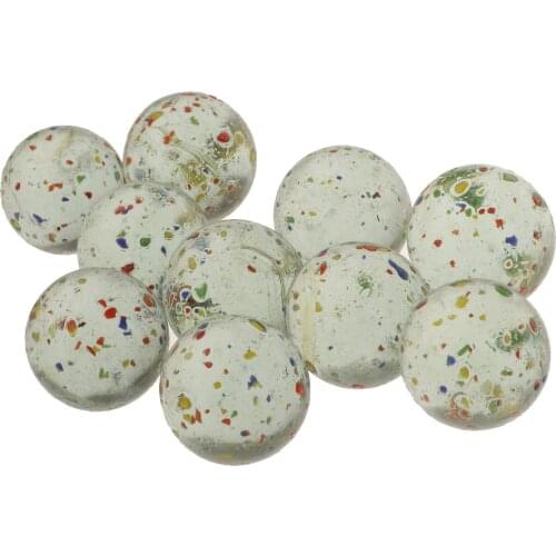10 Pieces 25mm Diameter Glass Marbles Set Toy Ball Marbles Game For Children - Discovery Toys MARBLEWORKS Marbles