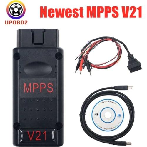 Newest MPPS V21 MAIN + TRICORE + MULTIBOOT with Breakout Tricore ECU Chip Tuning Tool Support Multi-Language OBD2 Diagnostic Too