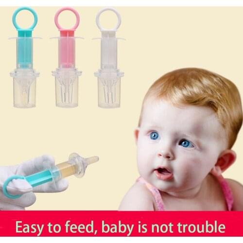New Baby Transparent Needle Feeder Squeeze Medicine Dropper Dispenser Pacifier Feeding Utensils Infant Nipple Syringe