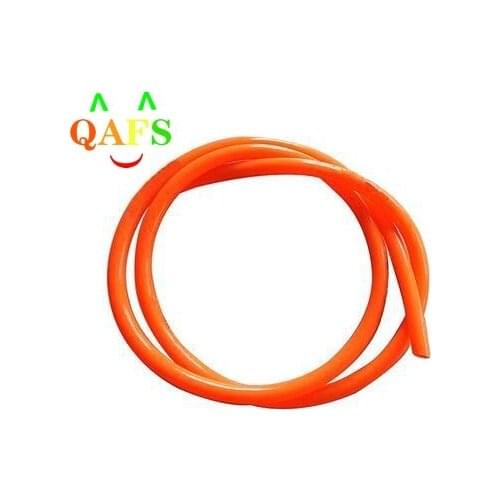 8mm Audew 1M Orange Motorcycle Dirt Bike Fuel Gas Oil Delivery Tube Hose Line Petrol Pipes