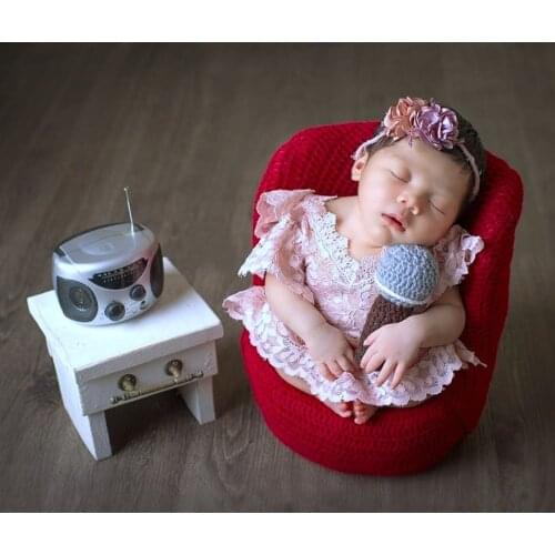 Newborn photography props 100 days baby small sofa chair ceative comfortable baby sofa cover for photography shooting studio
