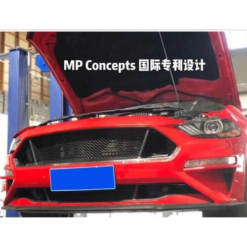 Fit for Ford Mustang 2018 cellular network grille upgrading in the middle and lower network grill grilles