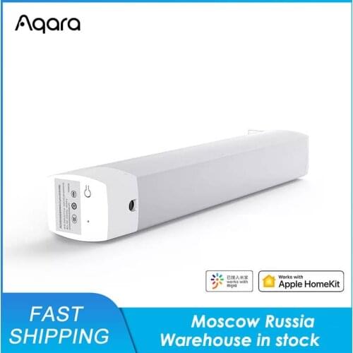 Aqara Smart Curtain Motor ZNCLDJ11LM Timing Setting Linkage Control APP Remote Control Xiaoai Voice Control Work With Mi Home
