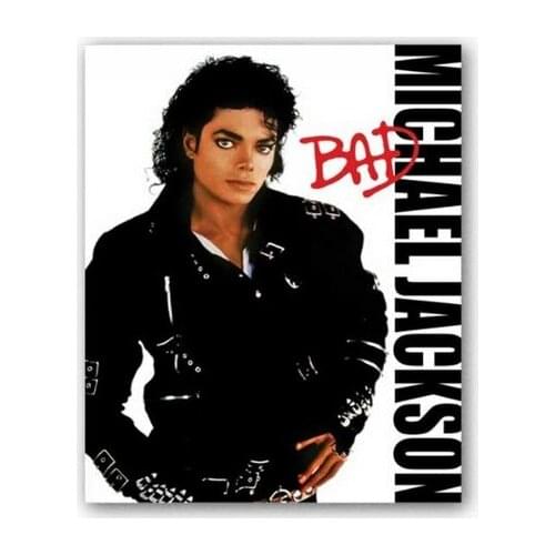 Michael Jackson Custom Canvas Fabric Poster Home Decor Retro Classic Vintage Movie Poster Print