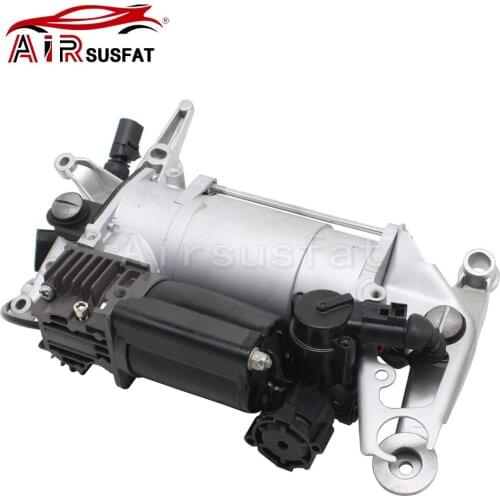 Air Shock Pump For Porsche Cayenne I 2002-2007 Cayenne II 2010 Air Suspension Compressor with Bracket 95535890101 95535890103