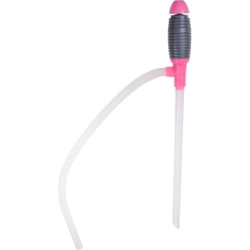 ZLinKJ 1PCS Manual Hand Siphon Pumps Oil Gasoline Petrol Diesel Fuel Liquid Transfer Sucker