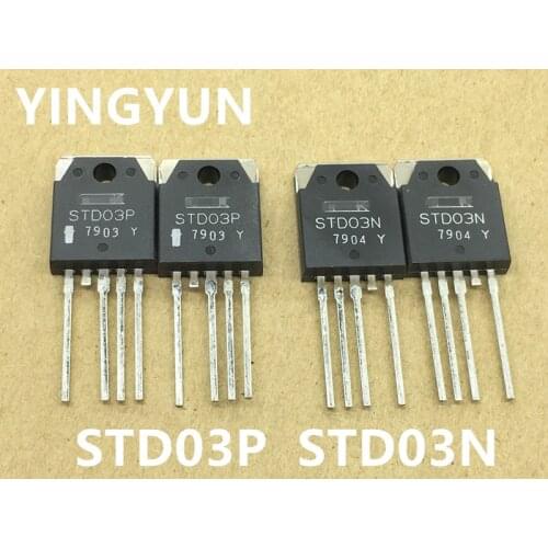 4PCS/lot 2pairs STD03N STD03P Audio tube TO-3P new original