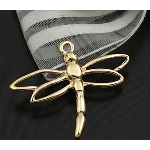 19777)20PCS 33x27MM Antique Style Zinc Alloy Dragonfly Charms Pendants Diy Jewelry Findings Accessories Wholesale