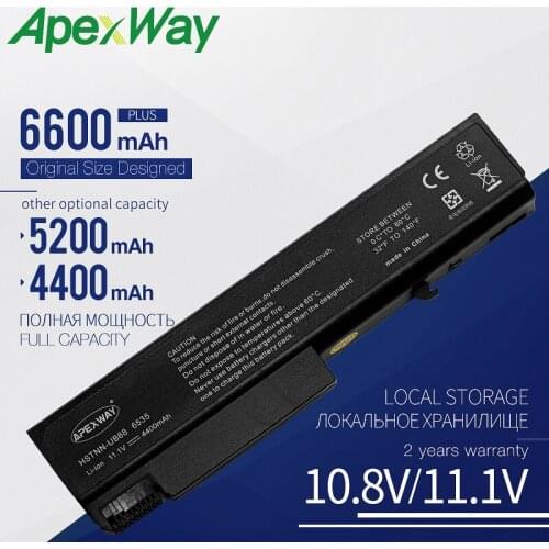 6CELL New HSTNN-IB68 HSTNN-UB68 Laptop Battery For HP EliteBook 6535b ProBook 6535b 6550b 6930p 484786-001 HSTNN-LB0E HSTNN-IB69