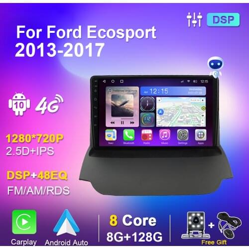 Autoradio For Ford EcoSport 2013 2014 2015 2016 2017 Radio 2 din Multimedia Player Stereo Video Android Auto Carplay Bluetooth