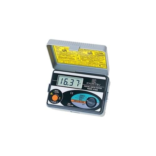 Fast arrival KYORITSU 4105AH Digital Earth Resistance Tester (Soft Case) 0-200V AC