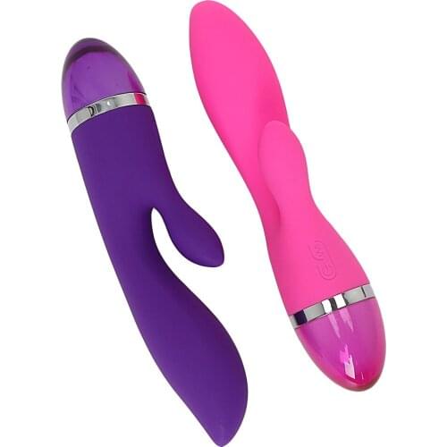 IKOKY Vibrators for Woman G Spot Massage Silicone Strong Vibration Sex Toys for Women USB Rechargeable Adult Products