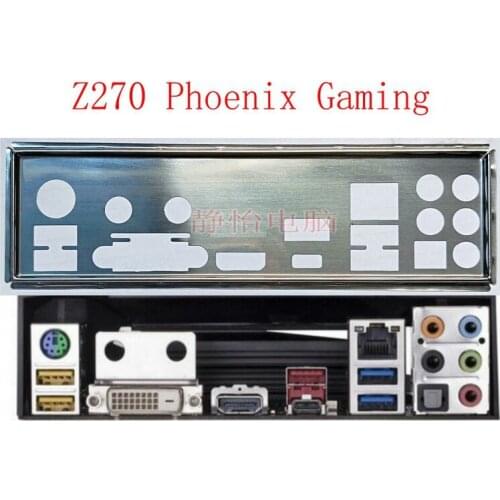 IO I/O Shield Back Plate BackPlate Blende Bracket For GIGABYTE Z270 Phoenix Gaming