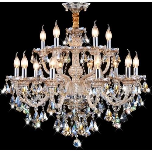 Modern Crystal Chandelier Living Room lustres de cristal Decoration Tiffany Pendants and Chandeliers Home Lighting Indoor Lamp