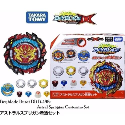Takara Tomy Beyblade B-188 Astral Spriggan DB Customize Set