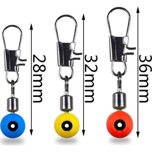 New 5/10Pcs/Lot Fishing Float Bobber Stops Space Beans Connectors Sea Saltwater Fishing Tools Equipment Plastic Metal