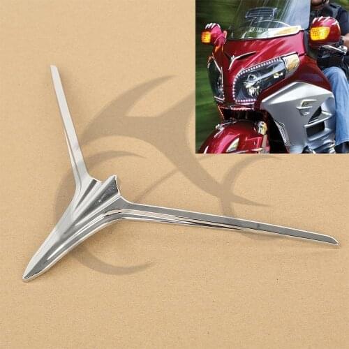 Motorcycle ABS Plastic Fairing Scoop Eyebrow Accent Upper For Honda Goldwing GL1800 2012-2017 F6B 2013-2017