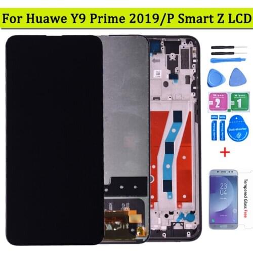 6.59'' Original Display For Huawei Y9 Prime 2019 LCD with Touch Screen Digitizer Assembly For huawei P samrt Z STK-LX1 lcd