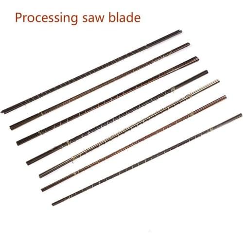 130mm Length Scroll Saw Blades For Metal Jewelry Wood Cutting Jig Blades Woodworking Hand Craft Tools