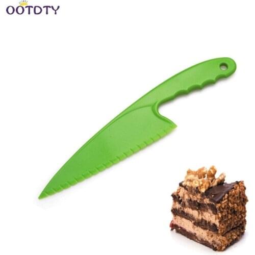 PP Cake Knife Plastic Cutter For Pizza Bread Sushi Home Kitchen Baking Tool
