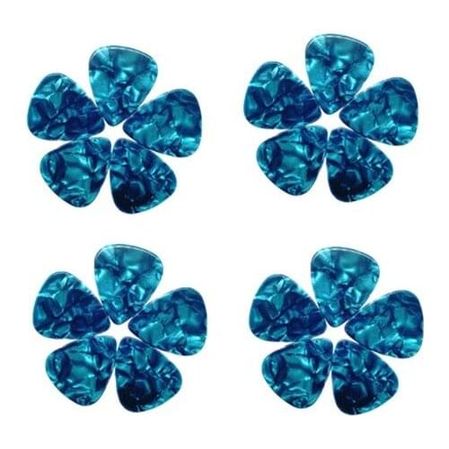 Mixing Thickness Chinese Factory Guitar Accessories Blue Celluloid Guitar Picks
