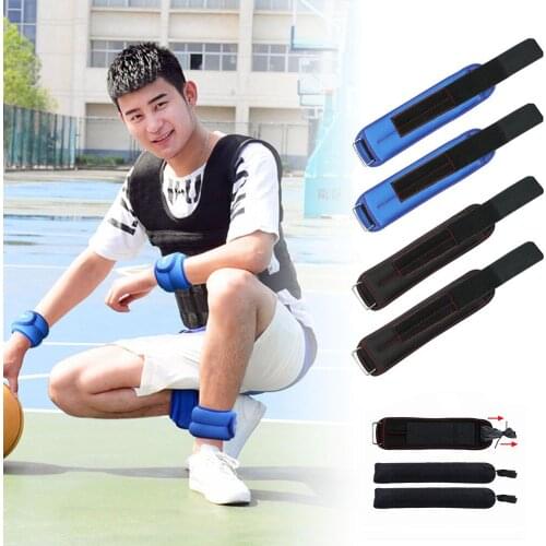 Durable Fitness Ankle Wrist Weights Sandbag Small Training Sand Bag Wrist Foot Exercise Sandbag 1KG Weight Easy To Perspire