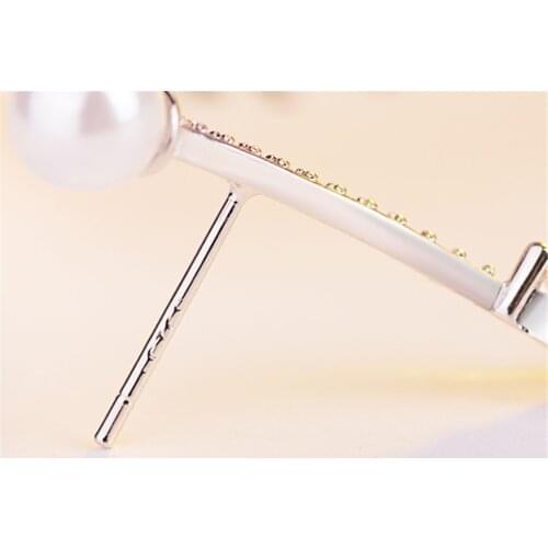 Best selling long pearl earrings womens simple silver earrings romantic dating jewelry wedding jewelry