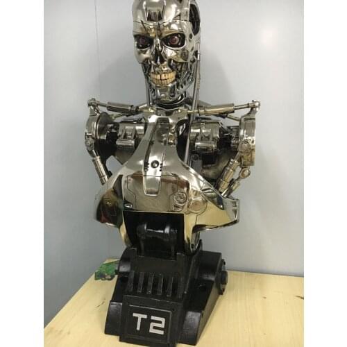 T750 1:1 Scale Bust Upgrade Version With Chip ON Top Of The Head