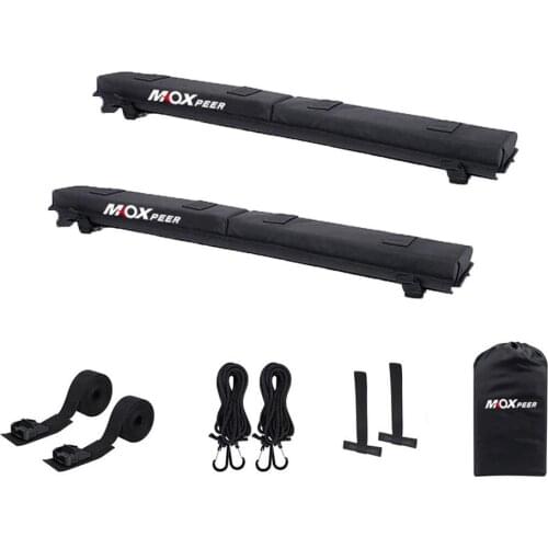 Universal Auto Car Roof Rack Outdoor Rooftop Luggage Carry Load 75kg Baggage Easy Fit Removable 600D Oxford & PVC Roof Rack