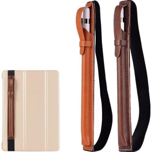 1PCs Universal PU Touch Pen Case Holder Pencil Holder Portable Scratch Prevention Tablet Pen Protector Solid Color Leather Bags