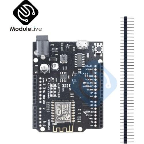 1Pcs For WeMos D1 R2 WiFi UNO Based ESP8266 For Arduino Compatible Module Micro USB