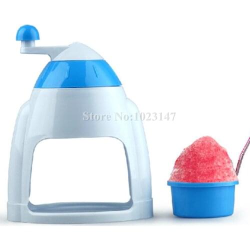 1 piece Home Easy Portable Ice Maker Crusher Manual Machine Snow Cone Machine Ice Block Making Machines