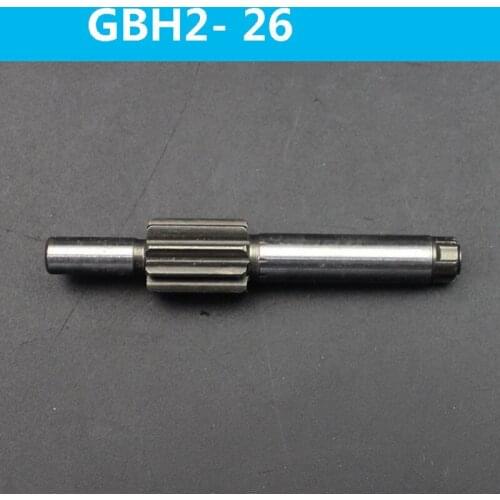 1pc shaft with bearing for GBH2-20 GBH2-22 GBH2-24 GBH2-26 Electric hammer drill gear Percussion drill shaft power tool part