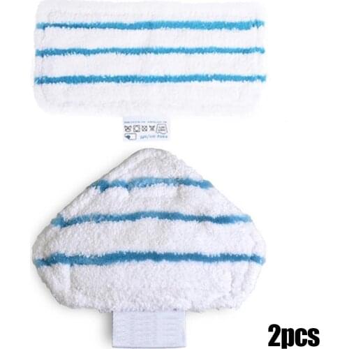 2pcs Mopping Cloth For Black & Decker FSM1500 FSM1600 FSM1610 FSM1620 FSM1621 FSM1630 FSMP20 Steam Cleaner Mop Cleaning Cloths