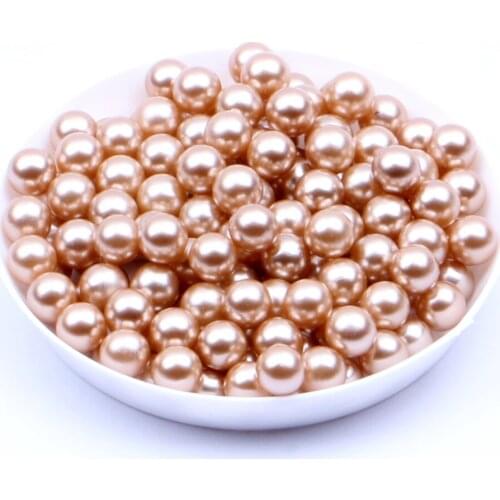 5mm 1000pcs No Hole Round Pearls Multiple Colors Imitation Pearls Craft Art DIY Bead Nail Art Decorations